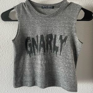 Brandy Melville Gnarly Drip top